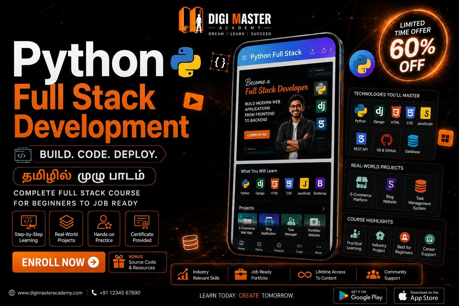 Python Full Stack Development